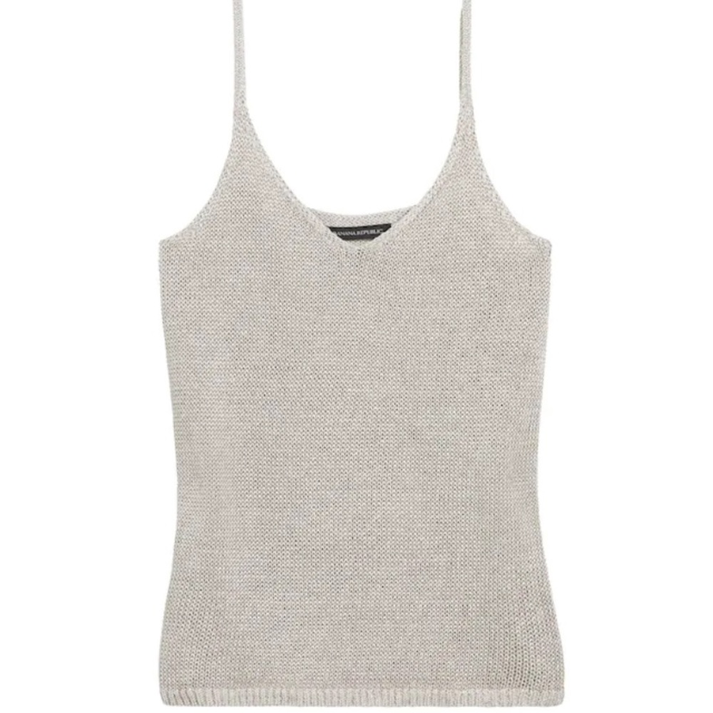 Banana Republic Linen Blend Tank -Size M